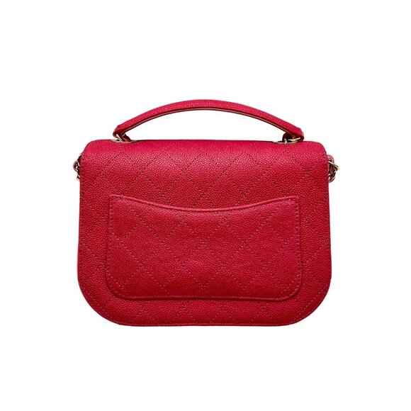 Chanel Quilted Curve Cuba Flap Bag Red - Picture 3 of 8